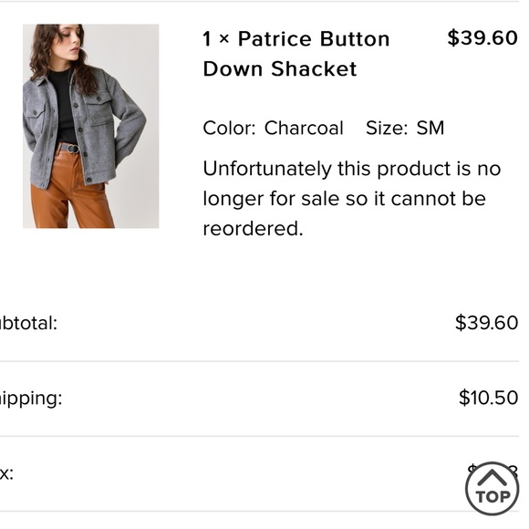 Francesca’s Shacket - Picture 3 of 5